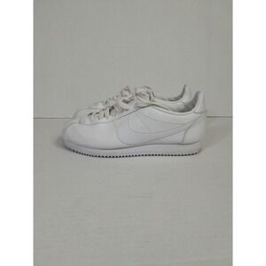Nike Women’s White Classic Cortez Low-Top Sneakers